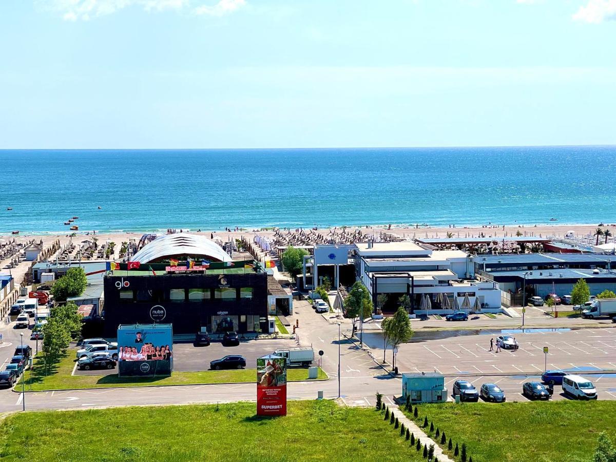 Aqua Vista Nuba - Vedere Top La Mare Si Lac - Apartament 2 Camere Summerland - Mamaia 马马亚 外观 照片