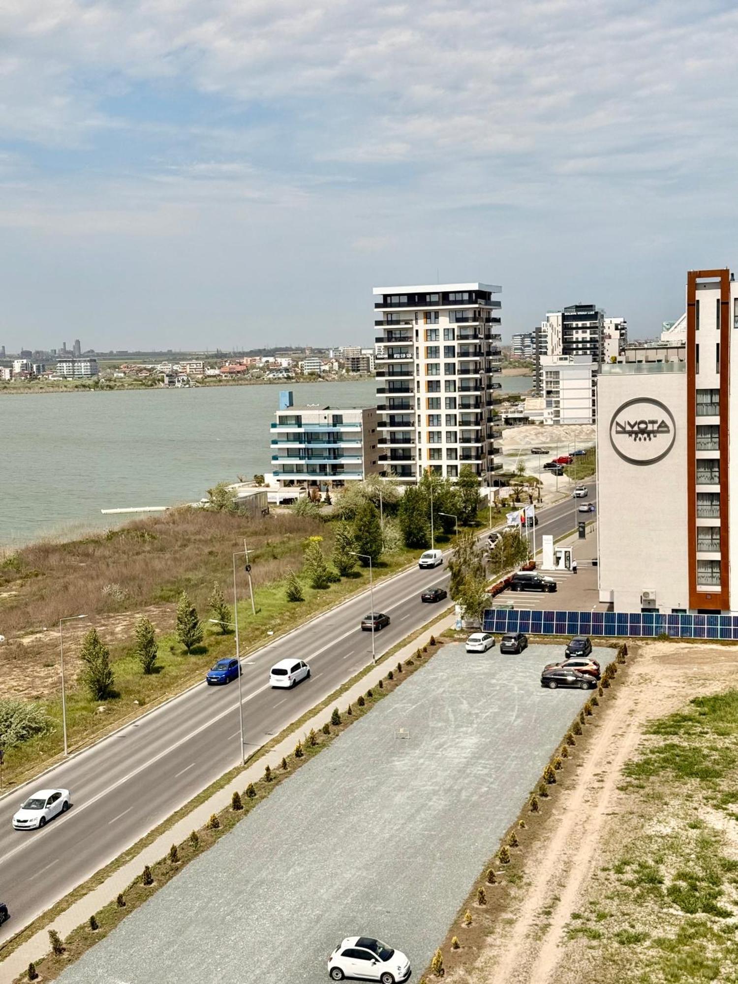 Aqua Vista Nuba - Vedere Top La Mare Si Lac - Apartament 2 Camere Summerland - Mamaia 马马亚 外观 照片